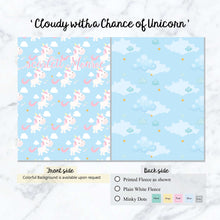 Load image into Gallery viewer, Cloudy With A Chance Of Unicorn