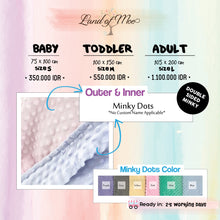 Load image into Gallery viewer, Double Side Minky Blanket