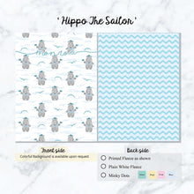 Load image into Gallery viewer, Hippo The Sailor