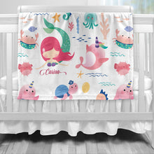 Load image into Gallery viewer, Mermaid And Little Friends
