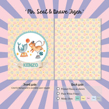 Load image into Gallery viewer, Mr Seal And Brave Tiger